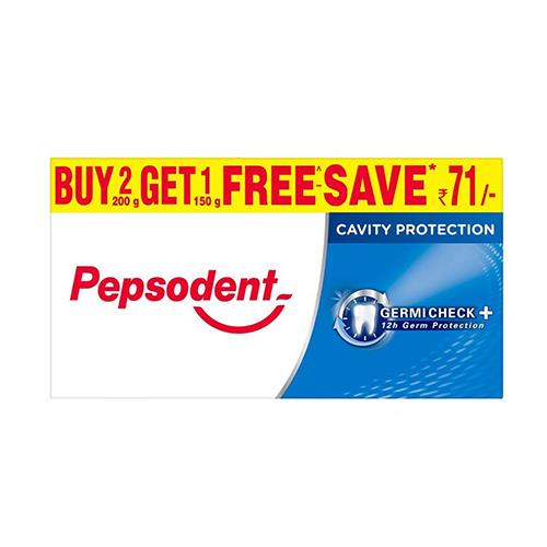 PEPSODENT TOOTHPASTE 2*200g+150g FREE
